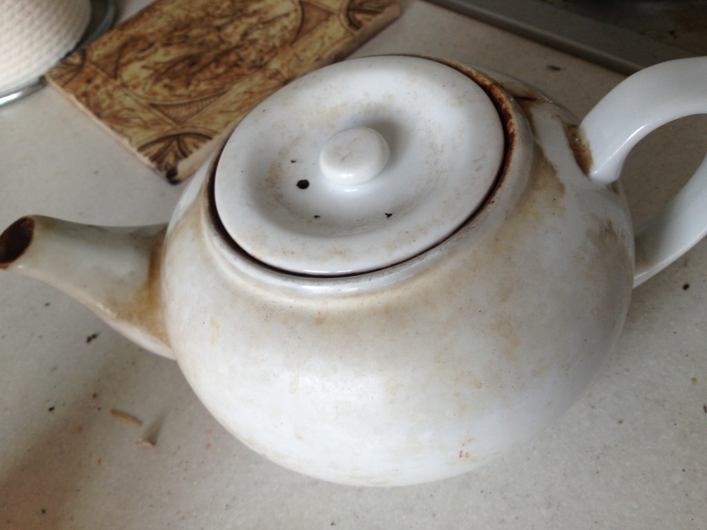 teapot before